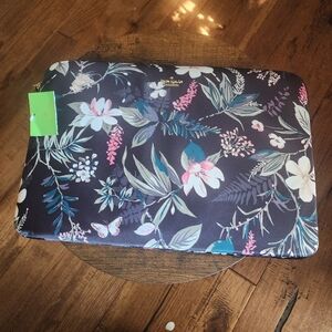 15" botanical kate spade laptop sleeve NWT